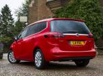 Vauxhall Zafira Tourer ecoFLEX 2011 года